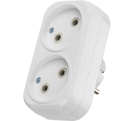 Блок на 2 гнезда TDM ELECTRIC 2П б/з плоский 6А 250B SQ1806-0025