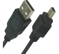 Кабель USB 2.0 A вилка - Mini USB 5P вилка, 1.8м Belsis BL1094