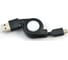 Кабель-рулетка USB 2.0 A вилка - micro B 5 Pins вилка, 0.1-0.7м Belsis BL1006 1