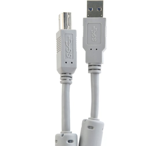 Мультимедийный кабель USB3.0 A вилка-USB B вилка c ф/фильтрами, 1.8м Belsis BW1414