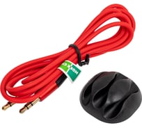 Аудиокабель More Choice AUX 3.5mm 1.2м UK13 Red