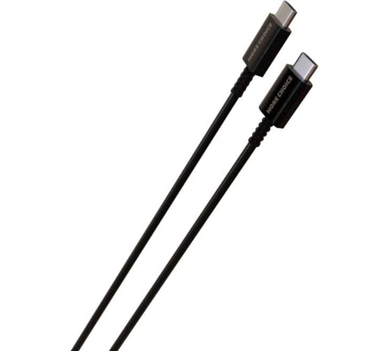 Дата-кабель More Choice Smart USB 5.0A PD 100W быстрая зарядка для Type-C Type-C TPE 1м K76Sa Black 1