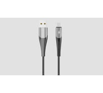 Дата-кабель More Choice Smart USB 3.0A для Type-C нейлон 1м K41Sa Red Black