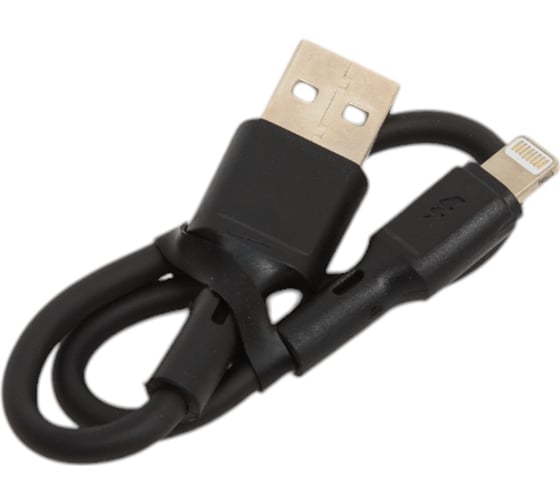 Дата-кабель More Choice USB 2.0A для Lightning 8-pin TPE 0.25м K14i Black