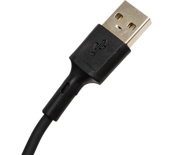 Дата-кабель More Choice USB 2.0A для Lightning 8-pin TPE 0.25м K14i Black