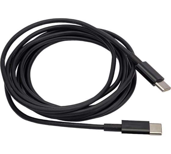 Дата-кабель More Choice Smart USB 3.0A PD 60W быстрая зарядка для Type-C Type-C TPE 2м K71Sa Black