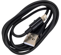 Дата-кабель More Choice Smart USB 2.4A для Lightning 8-pin ТРЕ 1м K42i Black