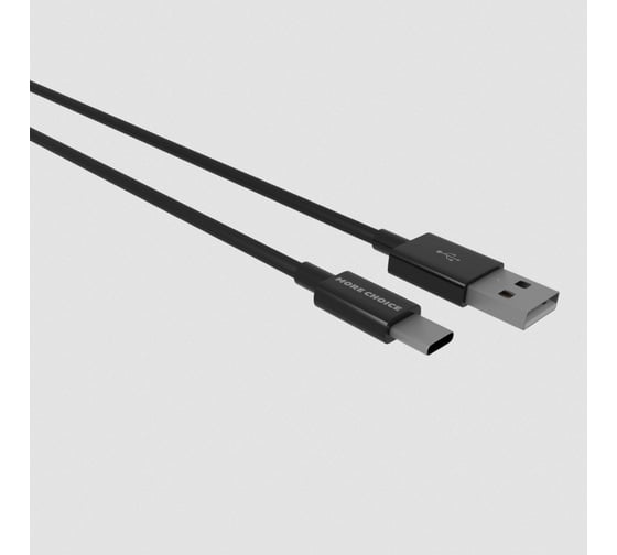 Дата-кабель More Choice Smart USB 3.0A для Type-C ТРЕ 1м K42a Black
