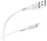 Дата-кабель More Choice USB 2.4A для Lightning 8-pin TPE 1м K22i White 2