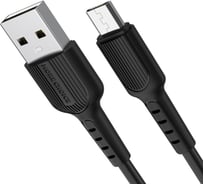 Дата-кабель More Choice USB 2.0A для micro USB TPE 1м K26m White