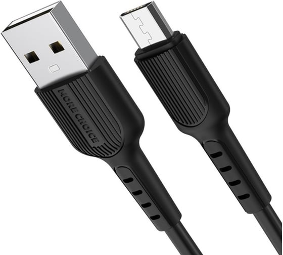 Дата-кабель More Choice USB 2.0A для micro USB TPE 1м K26m White 1