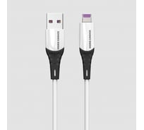 Дата-кабель More Choice USB 3.0A для Lightning 8-pin силикон 1м K32Si Black