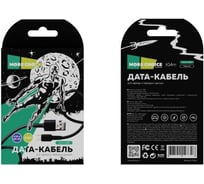 Дата-кабель More Choice USB 2.0A для micro USB M TPE 0.25м K14m Black