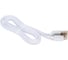 Дата-кабель More Choice USB 2.1A для Lightning 8-pin плоский нейлон 1м K20i White 4
