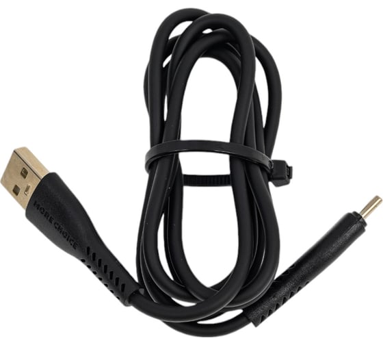 Дата-кабель More Choice USB 2.0A для Type-C TPE 1м K16a Black