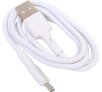 Дата-кабель More Choice USB 2.0A для micro USB TPE 1м K14m White