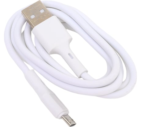 Дата-кабель More Choice USB 2.0A для micro USB TPE 1м K14m White