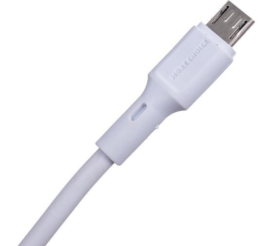Дата-кабель More Choice USB 2.0A для micro USB K14m TPE 2м White