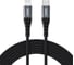 Кабель Choetech USB C - Lightning 2 м, нейлоновая оплетка IP0041 IP0041-BK 2