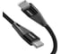 Кабель Choetech USB C PD 60 Вт, цвет черный, 1,2 м XCC-1003 XCC-1003-BK 1