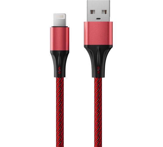 Кабель Accesstyle AL24-F100M Red+Black