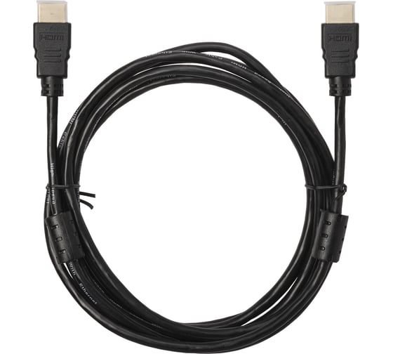 Кабель TDM ELECTRIC "АВК 4" HDMI - HDMI, v2.0, позолоченные контакты, с ферритами, 3 метра, SQ4040-0004