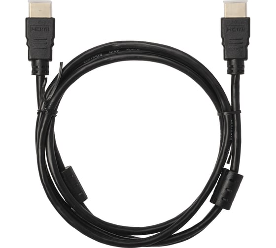 Кабель TDM ELECTRIC "АВК 3" HDMI - HDMI, v2.0, позолоченные контакты, с ферритами, 1,5 метра, SQ4040-0003
