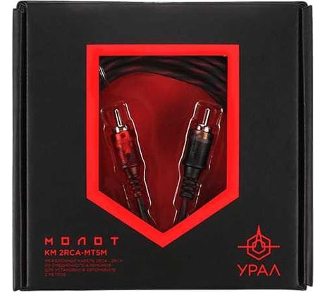 Межблочный кабель Ural sound КМ 2RCA МТ5М