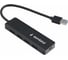 Разветвитель Gembird USB3.1 4хUSB, с доп.питанием (порт Type-C), кабель USB 19см, черный, UHB-C414 1