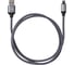 Дата-кабель TDM ELECTRIC ДК 10, USB - micro USB, 1 м, тканевая оплетка, серый, SQ1810-0310 1