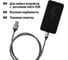 Дата-кабель TDM ELECTRIC ДК 10, USB - micro USB, 1 м, тканевая оплетка, серый, SQ1810-0310 3