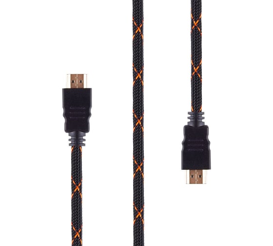 Кабель HDMI to HDMI Rombica длина 3 м., цвет черный. CB-ZX30B