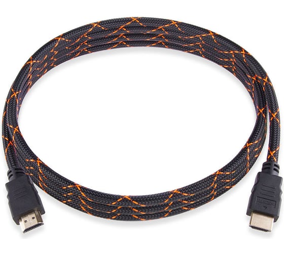Кабель HDMI to HDMI Rombica длина 3 м., цвет черный. CB-ZX30B