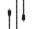 Кабель HDMI to HDMI Rombica длина 3 м., цвет черный. CB-ZX30B 1