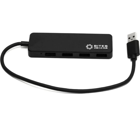 Концентратор 5Bites 4хusb3.0 / usb plug / black HB34-310BK 1