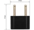 Плоский переходник, тип CEE 7/17 - тип А/F, 10А, макс. 250В, черный TDM ELECTRIC SQ1806-0088 4