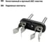 Плоский переходник, тип CEE 7/17 - тип А/F, 10А, макс. 250В, черный TDM ELECTRIC SQ1806-0088 7