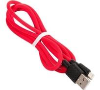 Кабель Hoco usb x29 superior для lightning, 2.0a, 2.4а, длина 1.0м, красный 660031