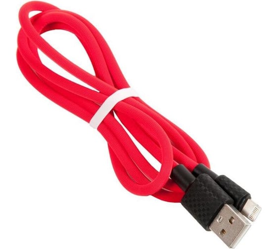 Кабель Hoco usb x29 superior для lightning, 2.0a, 2.4а, длина 1.0м, красный 660031 1