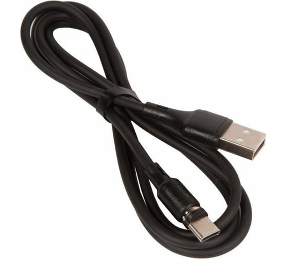 Кабель Hoco usb x52 sereno магнитный для type-c, 3.0а, длина 1.0м, черный 913622