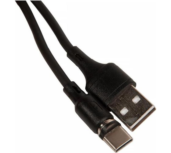 Кабель Hoco usb x52 sereno магнитный для type-c, 3.0а, длина 1.0м, черный 913622