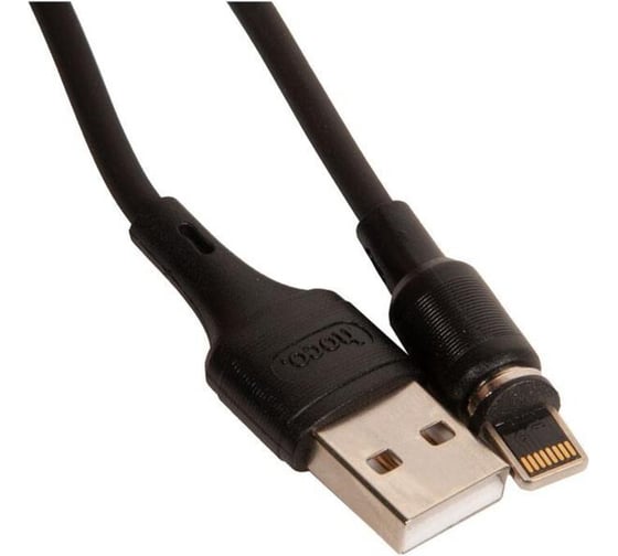 Кабель Hoco usb x52 sereno магнитный для lightning, 2.4а, длина 1.0м, черный 913623
