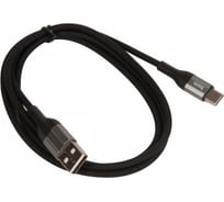 Кабель Hoco usb x72 creator silicone для type-c, 3.0а, длина 1.0м, черный 913645