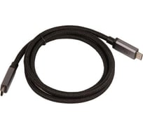 Кабель Hoco type-c us05 usb4.0 40gbps, 100w, 5.0а, длина 1.0м, черный 913601