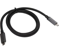 Кабель Hoco type-c us06 usb3.2 20gbps, 100w, 5.0а, длина 1.0м, черный 913593