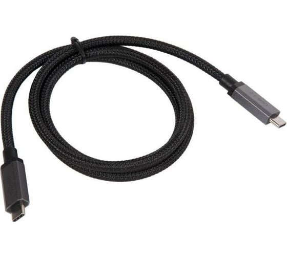 Кабель Hoco type-c us06 usb3.2 20gbps, 100w, 5.0а, длина 1.0м, черный 913593