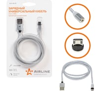 Зарядный универсальный дата кабель micro USB с магнитным коннектором Airline ACH-M-18