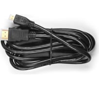 Соединительный кабель Mirex hdmi(m)- miсro-hdmi(m) 2 метра (версия 1.4) 13700-MICRHD20