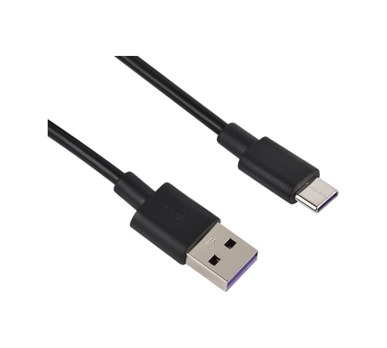 USB кабель Intro CI650 typeC черный 1м Б0056128