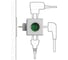 Сетевой разветвитель Allocacoc PowerCube Original GREEN 1100GN/DEORPC 2